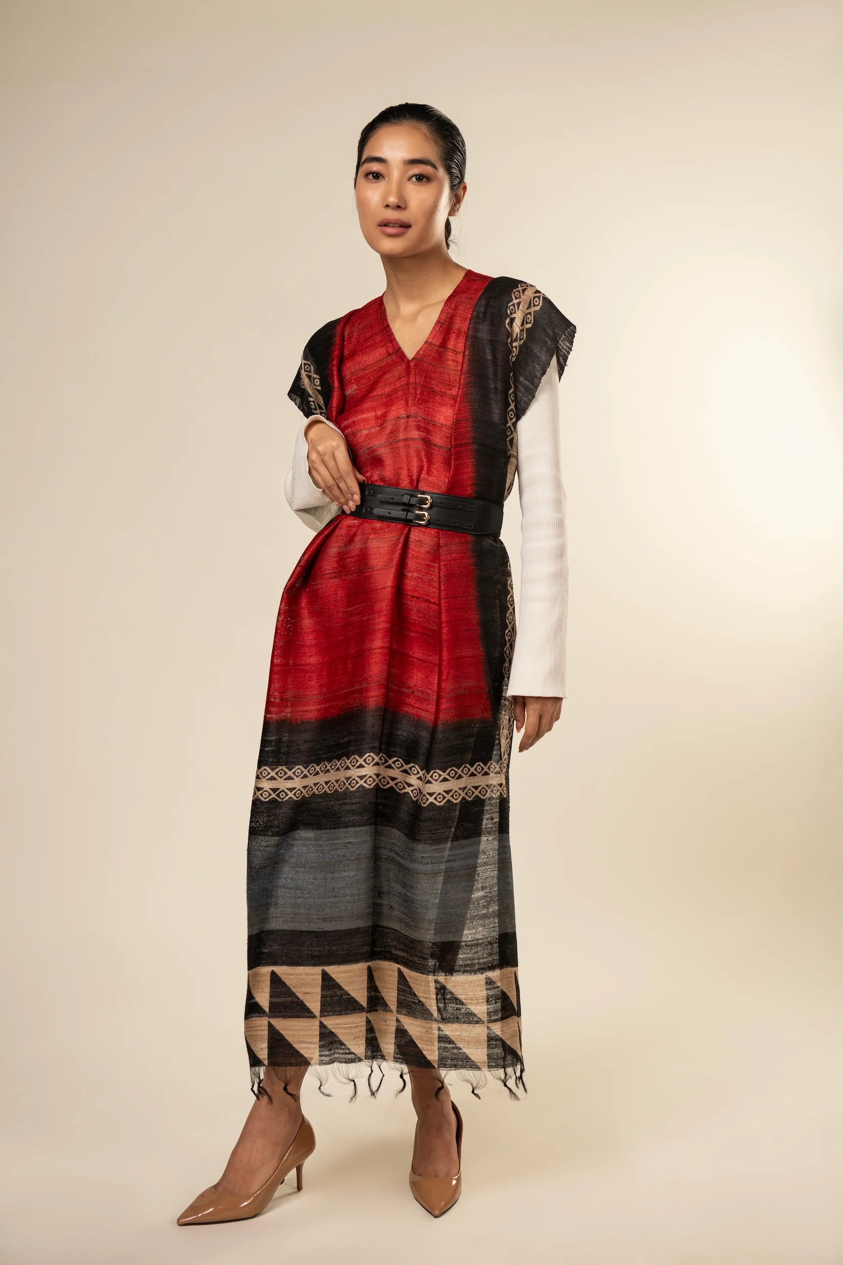 Aeshaane Tussar Peace Silk 3-in-1 Capes (Click for more options) - Image 23