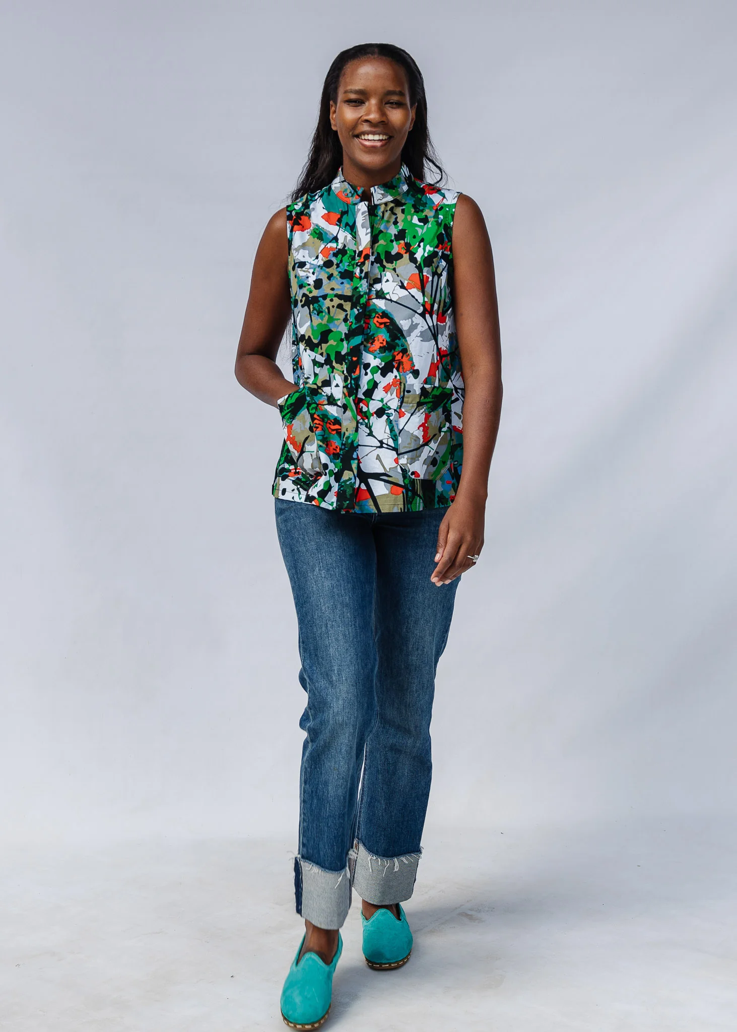 Avalon Sleeveless Shirt - Image 4