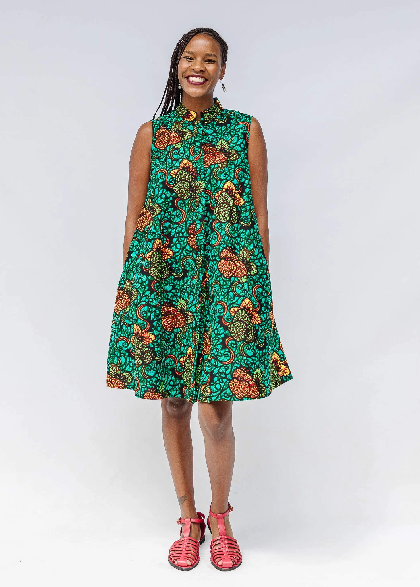 Berried Treasure Sleeveless Dress