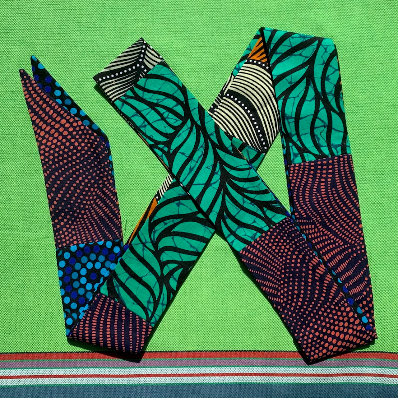 Classic Upcycled Patchwork Belt - Image 4