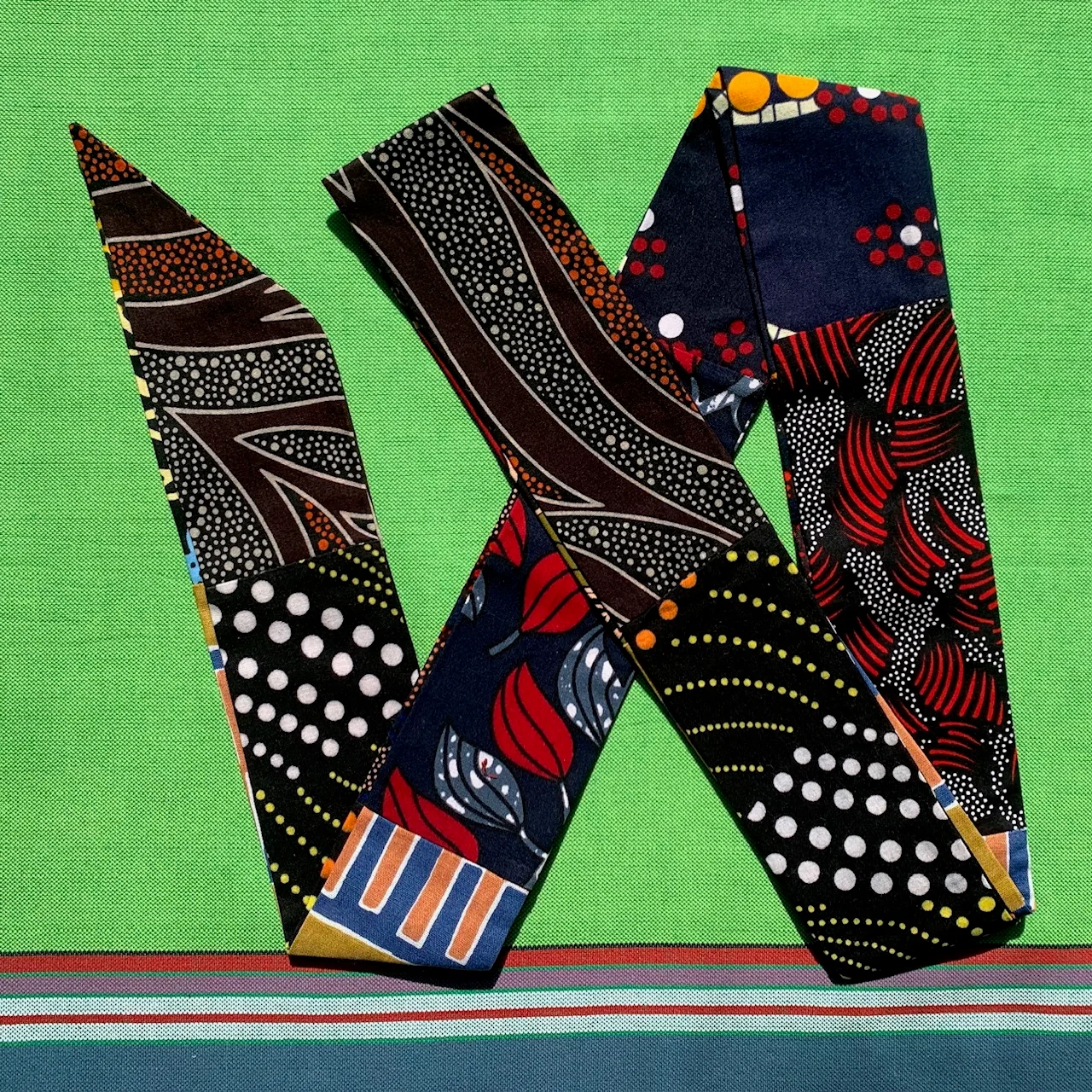 Classic Upcycled Patchwork Belt - Image 5