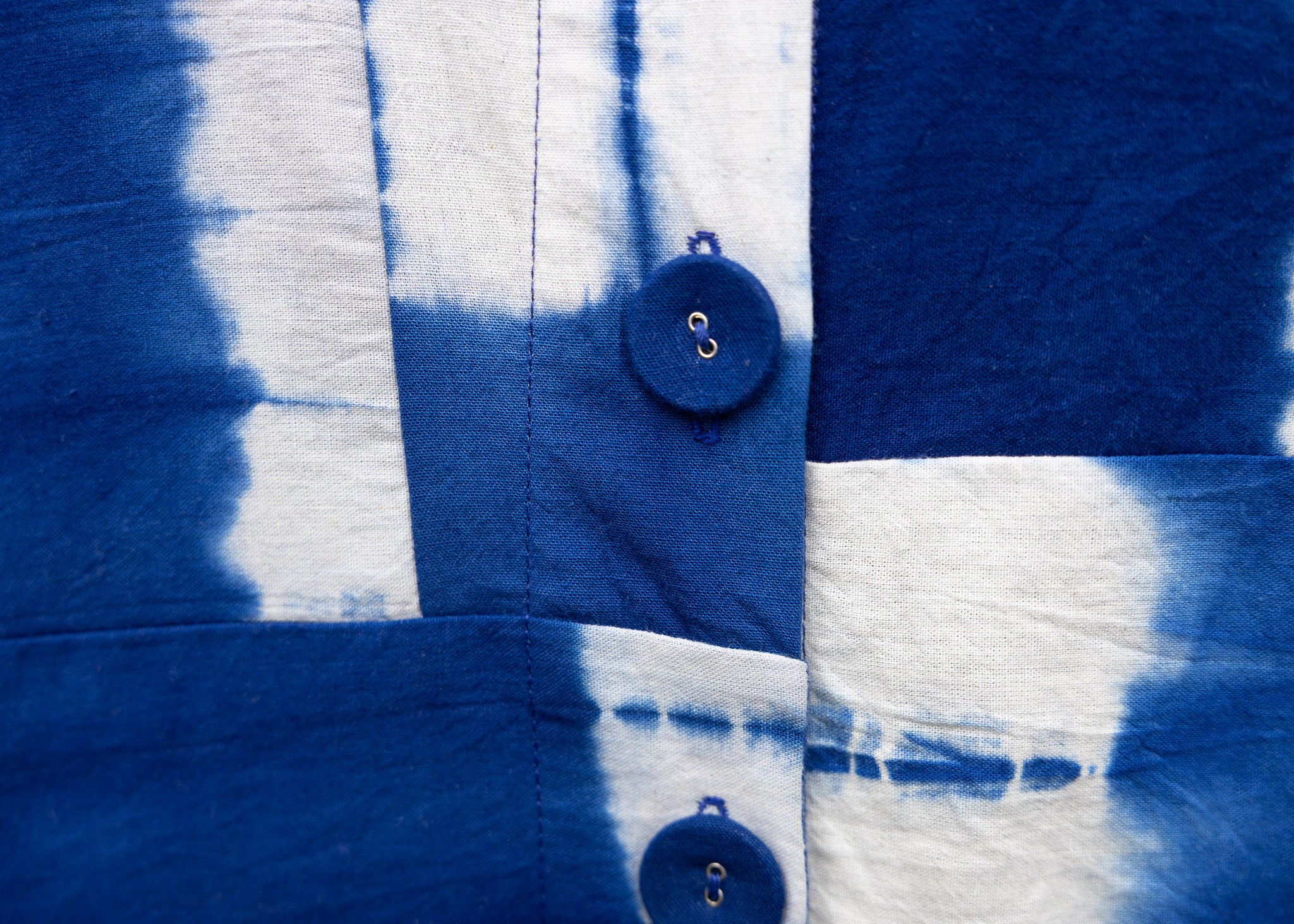 Do the Wave Reversible Patchwork Shift Dress - Image 4