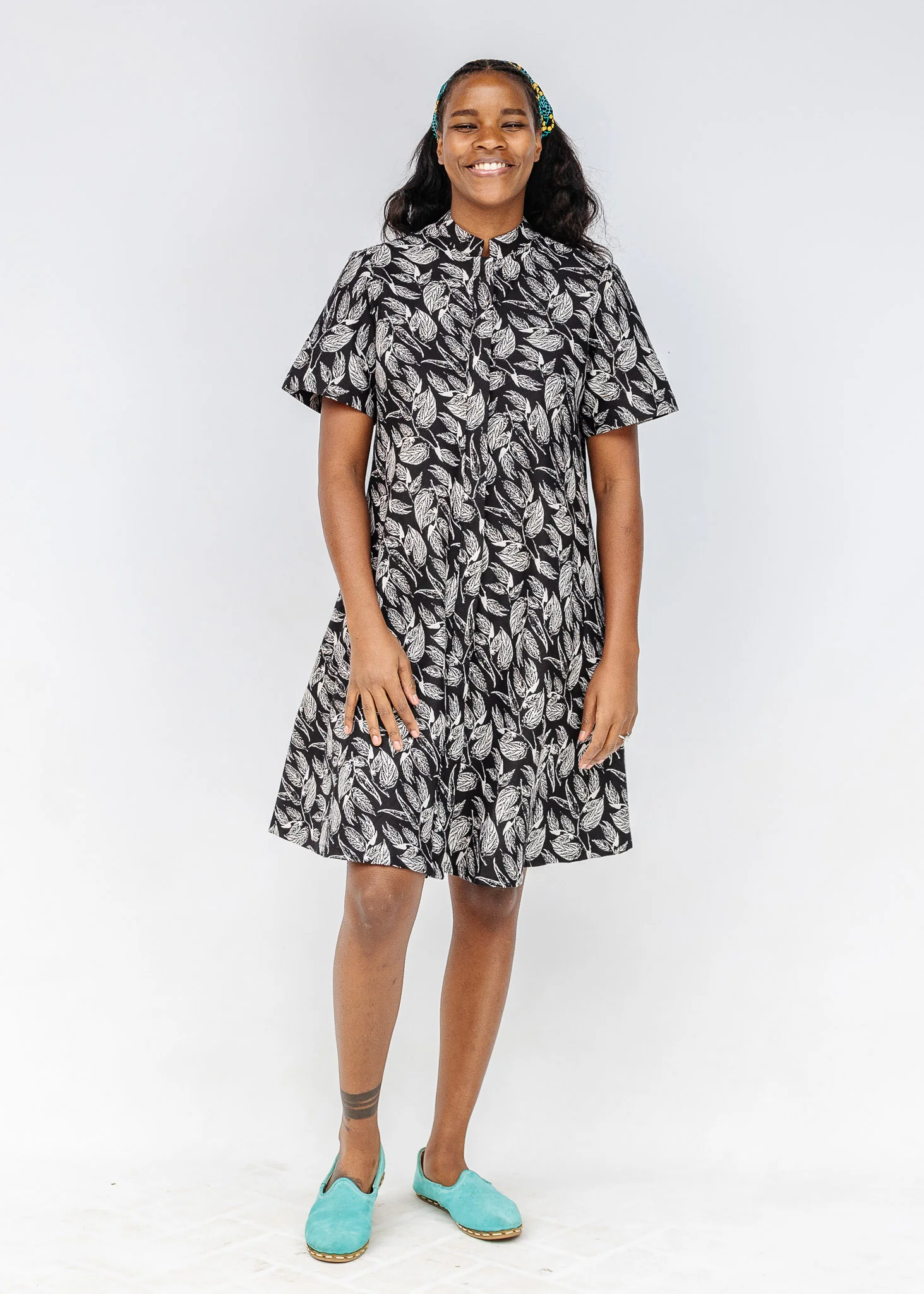Nocturne Fitted Short Sleeved Dress - Image 6