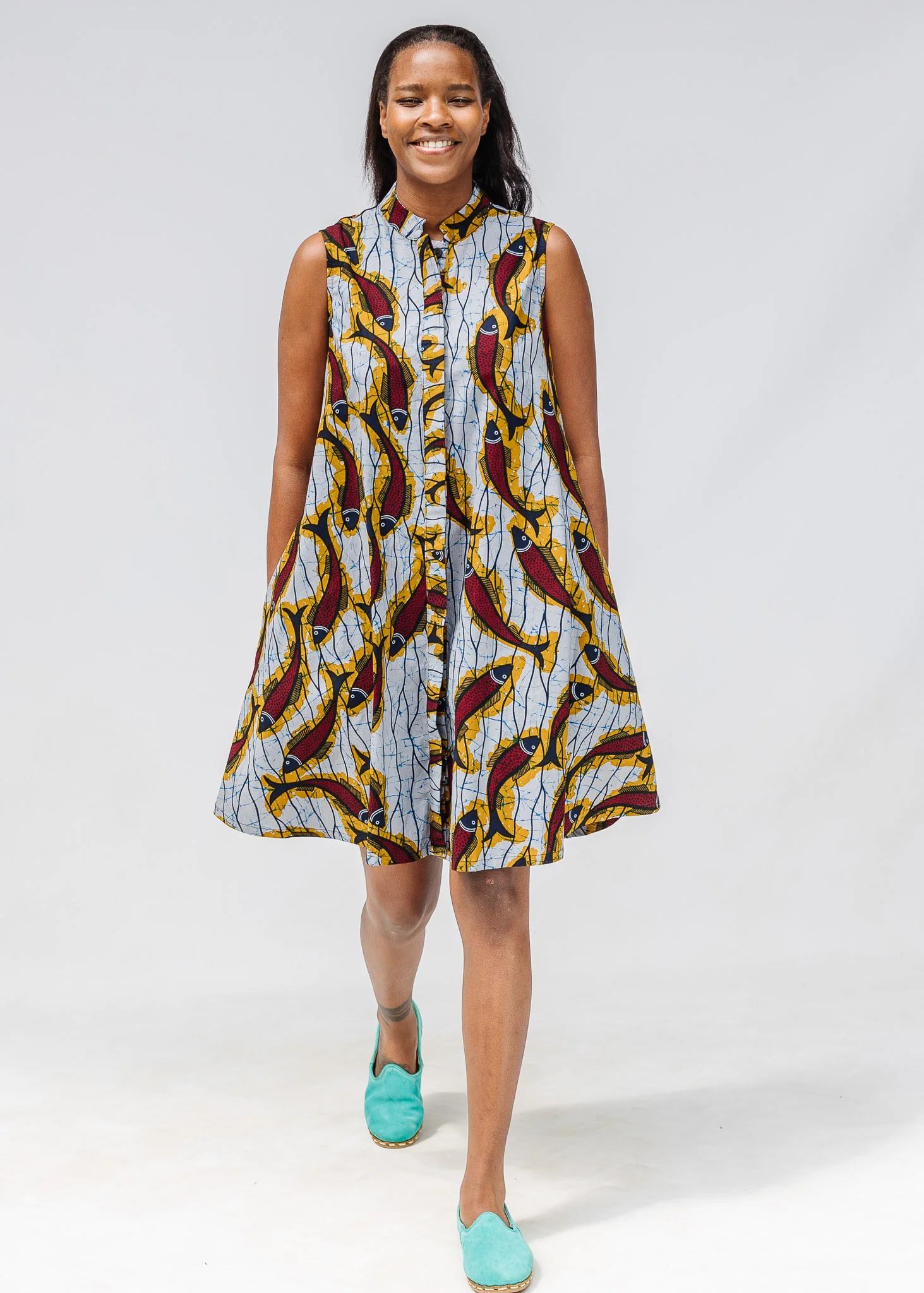Off the Hook Sleeveless Dress - Image 4