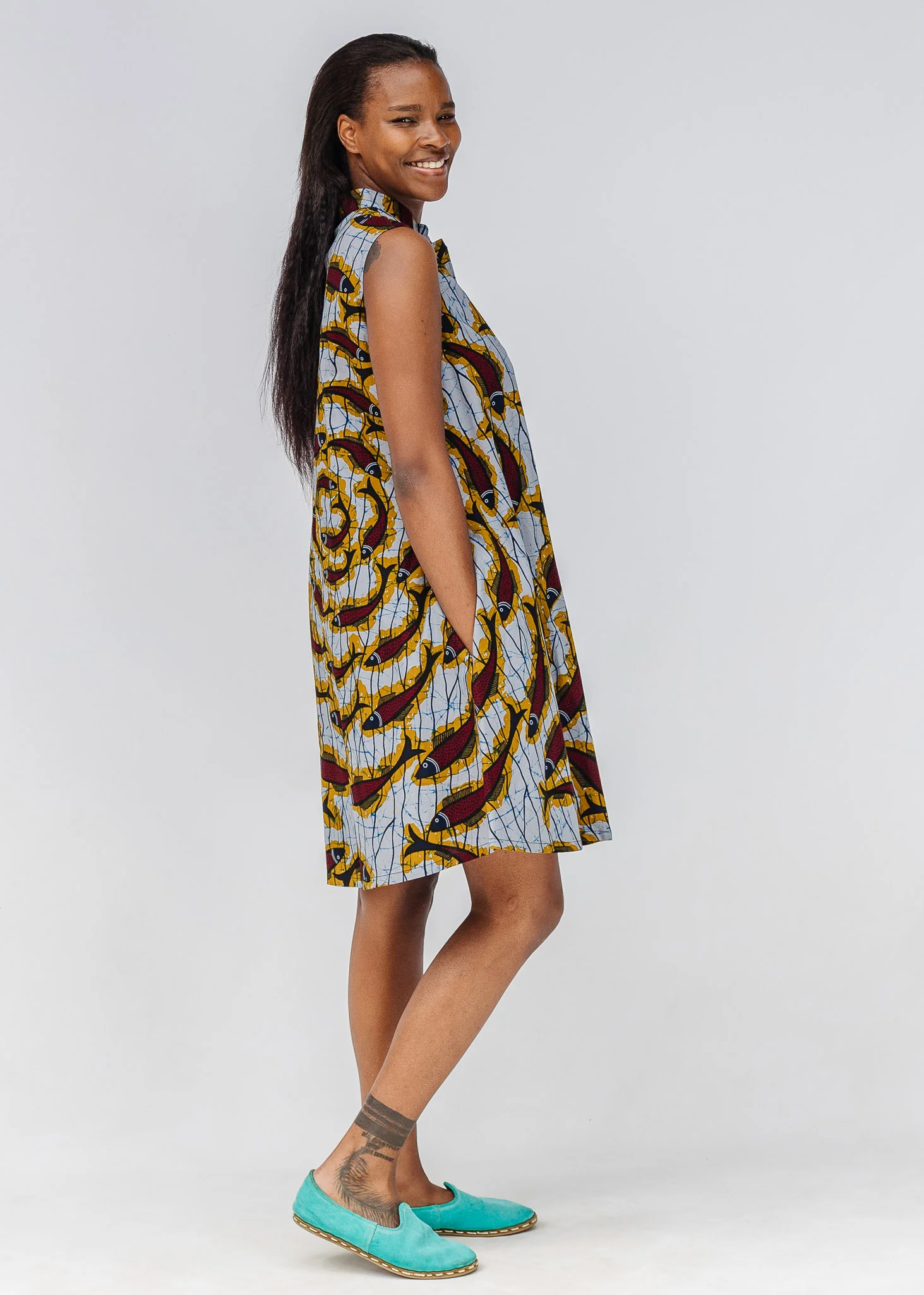 Off the Hook Sleeveless Dress - Image 5