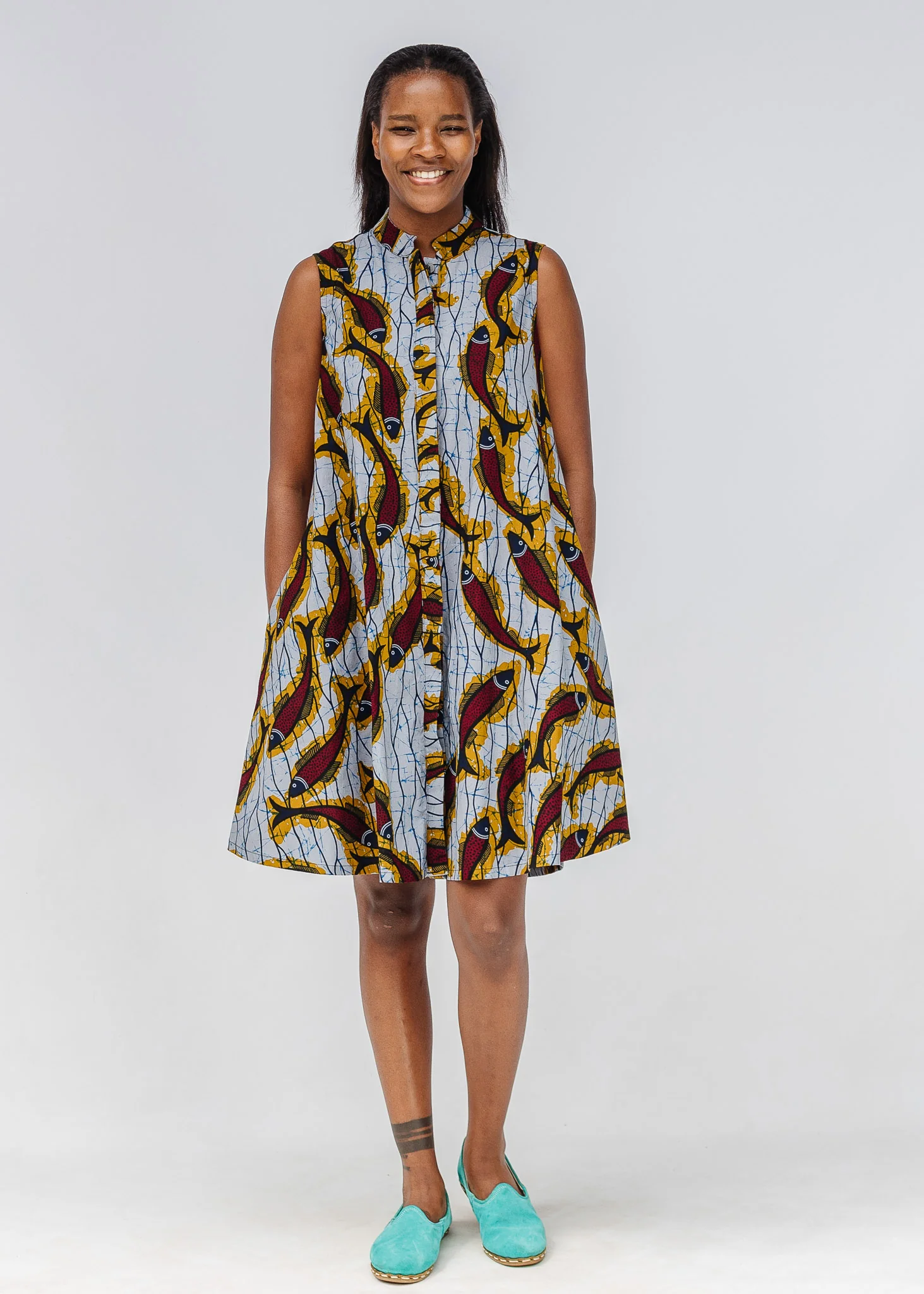 Off the Hook Sleeveless Dress - Image 6