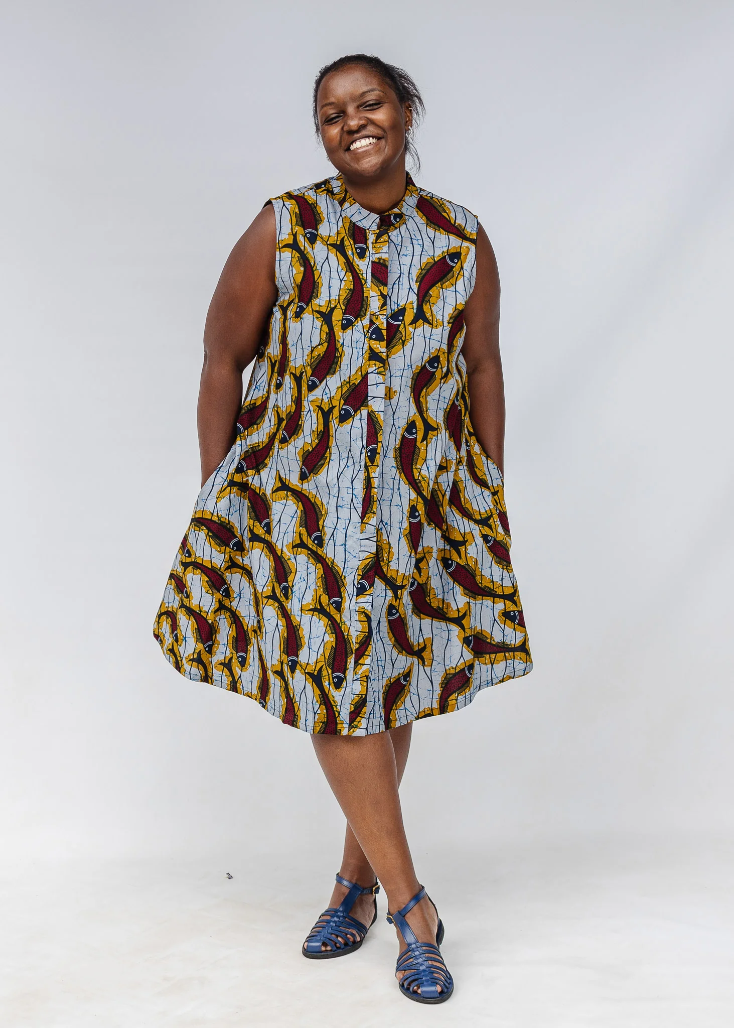 Off the Hook Sleeveless Dress - Image 7