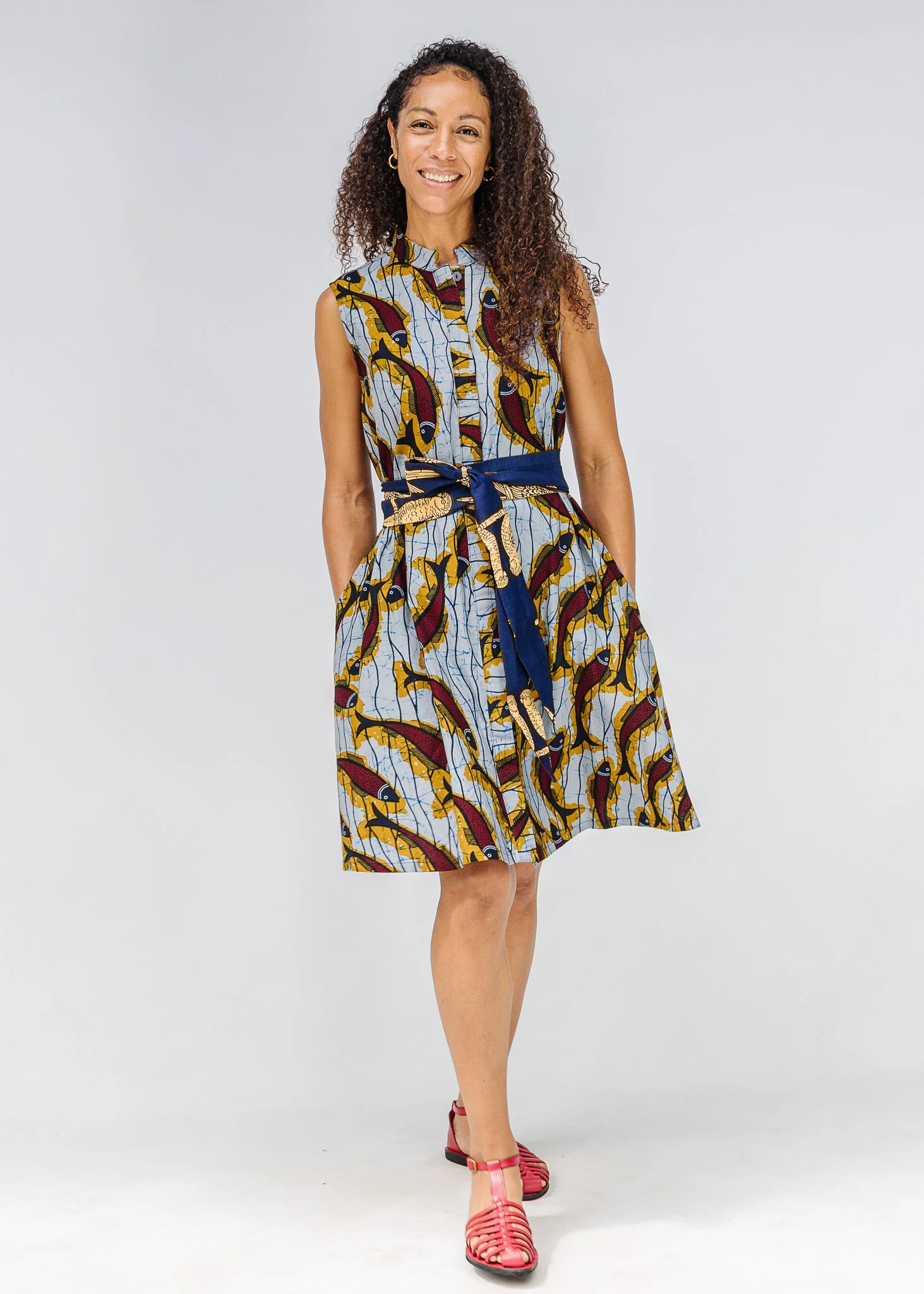 Off the Hook Sleeveless Dress - Image 8