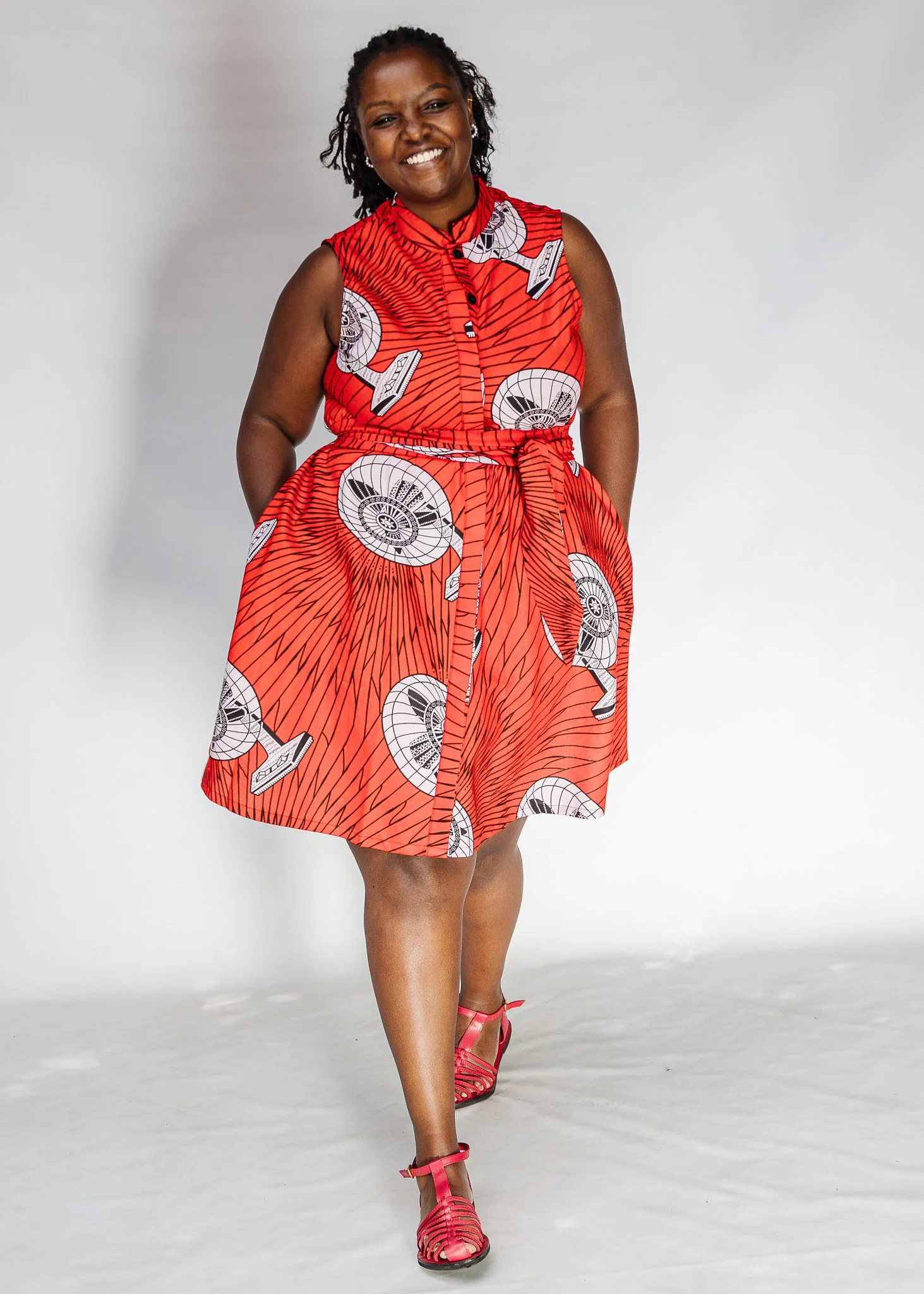 Oscillate Sleeveless Dress - Image 10