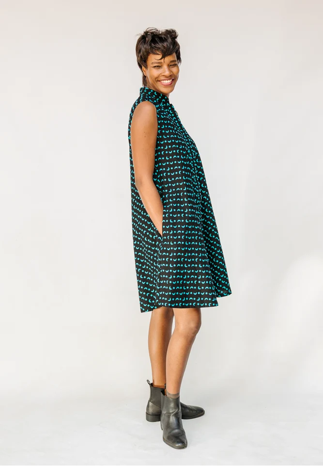 Over the Moon Sleeveless Dress - Image 7