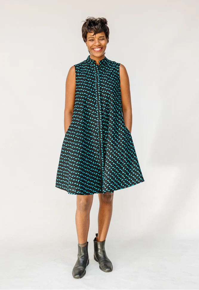 Over the Moon Sleeveless Dress - Image 8