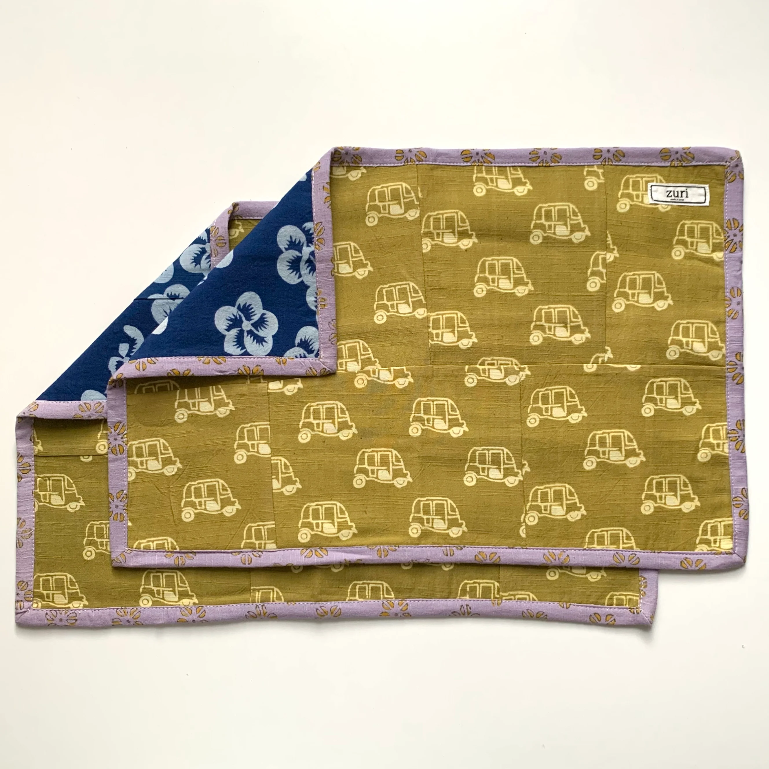 Reversible Patchwork Placemats | Set of 2 - Image 4
