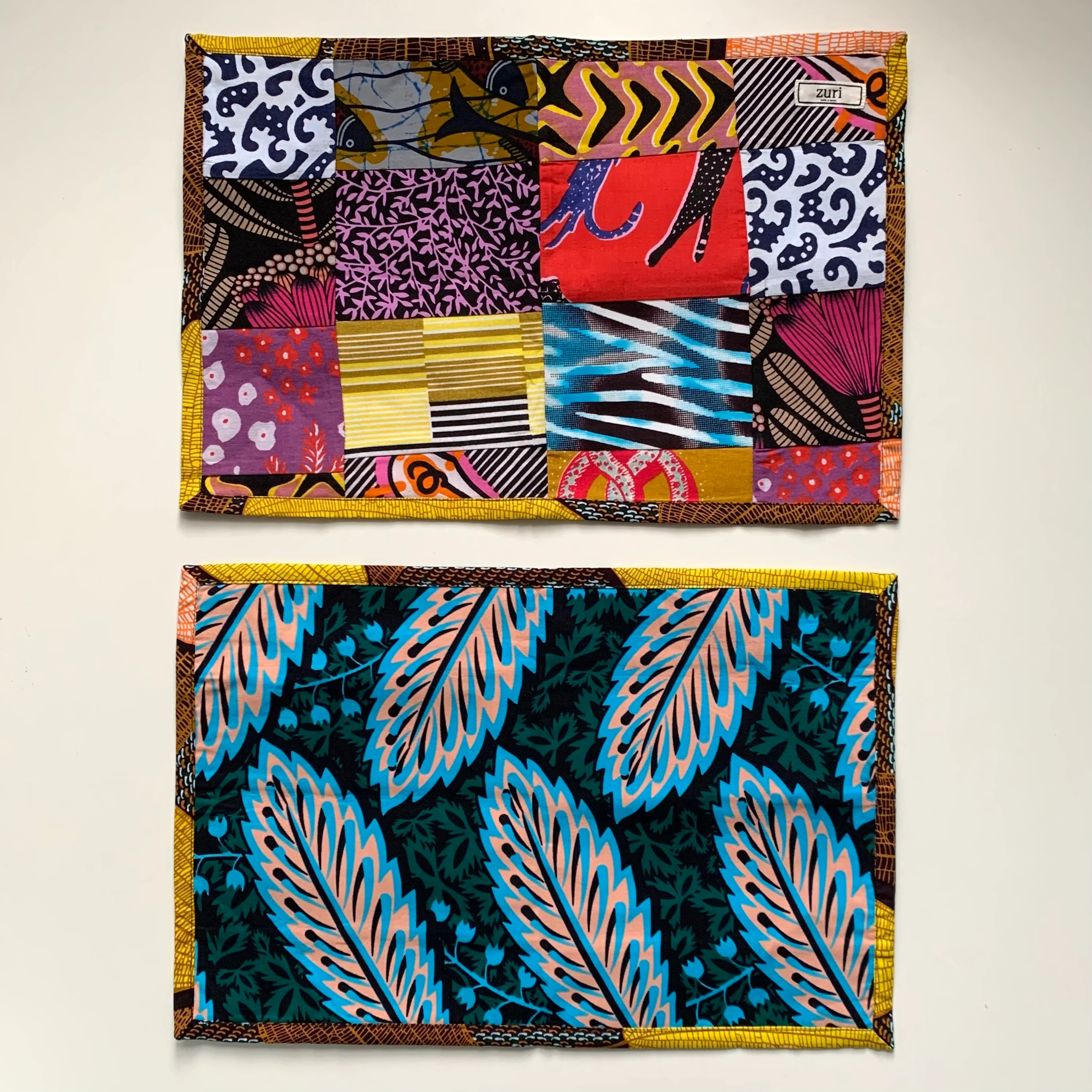 Reversible Patchwork Placemats | Set of 2 - Image 5